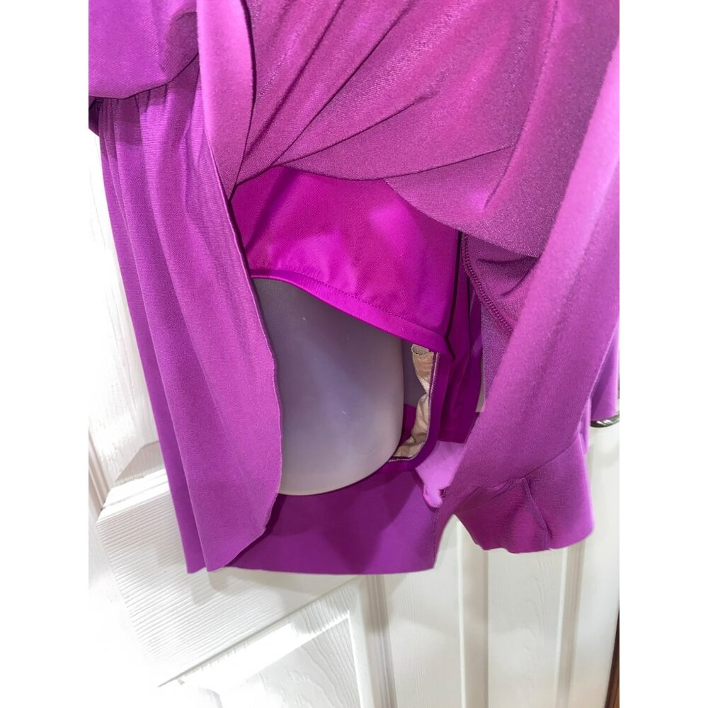 Magicsuit Purple Halter One-Piece Romper Swimwear - Picture 9 of 9